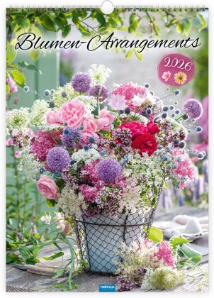 Trötsch Großbildkalender Blumen-Arrangements 2026