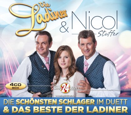 Die Ladiner & Nicol Stuffer - Die schönsten Schlager im Duett & das Beste der La (4 CDs)