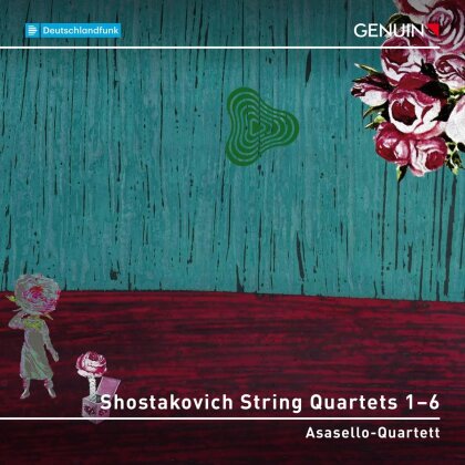 Asasello Quartett & Dimitri Schostakowitsch (1906-1975) - String Quartets 1-6