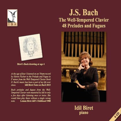 Johann Sebastian Bach (1685-1750) & Idil Biret - The Well-Tempered Klavier - 48 Preludes (4 CDs)