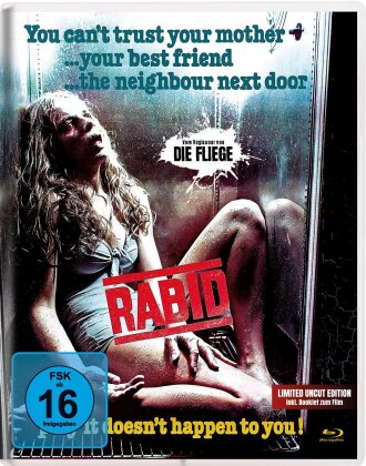 Rabid (1977) (Cover A, Limited Edition, Uncut, Blu-ray + DVD)