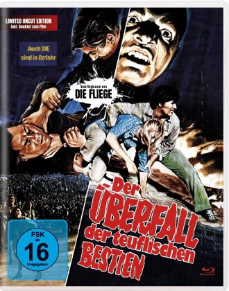 Der Überfall der teuflischen Bestien (1977) (Cover B, Limited Edition, Uncut, Blu-ray + DVD)