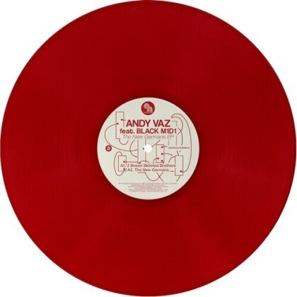 Andy Vaz - The New Germans (Red Vinyl, 12" Maxi)