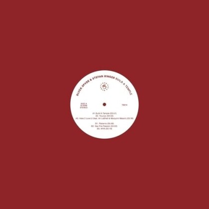 Stefan Ringer & Blvck Spvde - Build A Temple (12" Maxi)