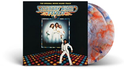 Saturday Night Fever - OST (2025 Reissue, CH Exclusive, Gatefold, Limited Edition, Red, Orange & Blue Marble Vinyl, 2 LPs)