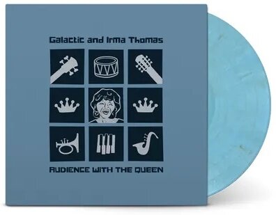 Galactic & Irma Thomas - Audience With The Queen (Limited Edition, Sky Blue and Gold Vinyl, LP)