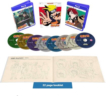 Naruto - Set 2: Episodes 56-110 (Collector's Edition Limitata, 8 Blu-ray)