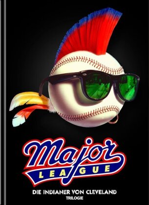 Major League - Die Indianer von Cleveland 1-3 - Trilogie (Limited Edition, Mediabook, 3 Blu-rays)