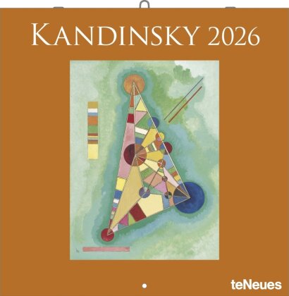 teNeues - Kandinsky 2026 - Kunst-Wandkalender 30x30 cm (30x60 cm geöffnet) | Broschürenkalender mit abstrakten Meisterwerken für Kandinsky-Fans & Kunstliebhaber