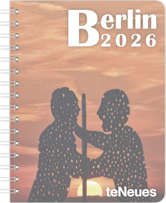 Berlin 2026 - Diary - Buchkalender - Taschenkalender - 16,5x21,6