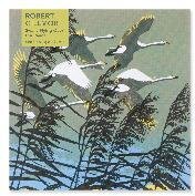 Adult Jigsaw Puzzle Robert Gillmor - Swans Flying over the Reeds (500 pieces)
