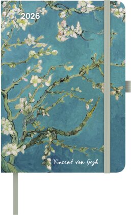 teNeues - ArtDiary Vincent van Gogh 2026 - Buchkalender 16x22 cm | ArtDiary Wochenkalender mit Meisterwerken für Van-Gogh-Fans & Kunstliebhaber