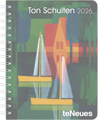 Ton Schulten 2026 - Diary - Buchkalender - Taschenkalender - Kunstkalender - 16,5x21,6