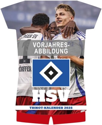 Hamburger SV 2026 - Trikotkalender - Fußball-Kalender - Fan-Kalender - 34,1x42