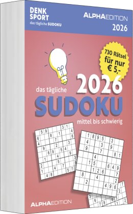 Das tägliche Sudoku 2026 - Tagesabreißkalender -14,8x21,0 - Rätselkalender - Knobelkalender