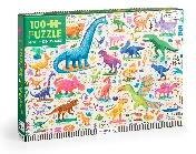 Mighty Dinosaurs 100 Piece Puzzle