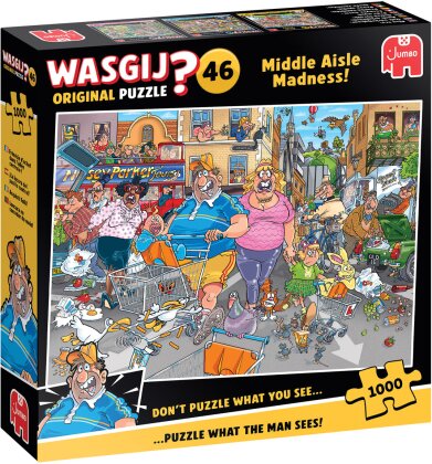 Puzzle Wasgij Original 46 - TBA, 1000 Teile,