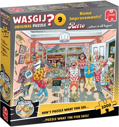 Puzzle Wasgij Retro Original 9 - TBA, 1000 Teile,