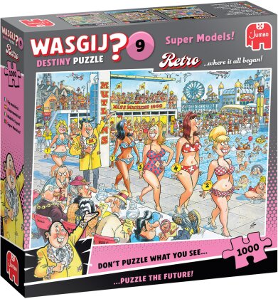 Puzzle Wasgij Retro Destiny 9 - TBA, 1000 Teile,
