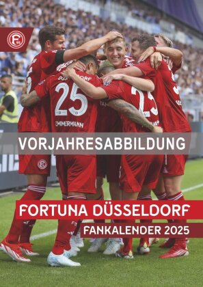 Fortuna Düsseldorf 2026 A3-Kalender - Fan-Kalender Fußball-Kalender - 29,7x42 - Sport