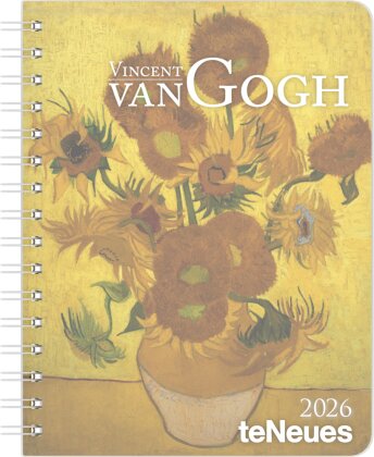 Vincent van Gogh 2026 - Diary - Buchkalender - Taschenkalender - 16,5x21,6
