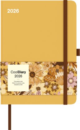 Ray Flower 2026 - Diary - Buchkalender - Taschenkalender - 16x22