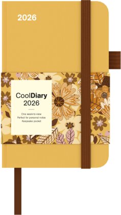 Ray Flower 2026 - Diary - Buchkalender - Taschenkalender - 9x14