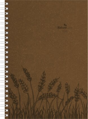 Wochenplaner Nature Line Malt 2026 - Taschen-Kalender A5 - 1 Woche 2 Seiten - Ringbindung - 128 Seiten - Umwelt-Kalender - mit Hardcover - Alpha Edition