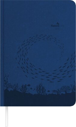 Buchkalender Nature Line Ocean 2026 - Taschen-Kalender A5 - 1 Tag 1 Seite - 416 Seiten - Umwelt-Kalender - mit Hardcover - Alpha Edition