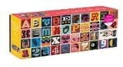 Needlepoint A to Z 1000 Piece Panoramic Puzzle