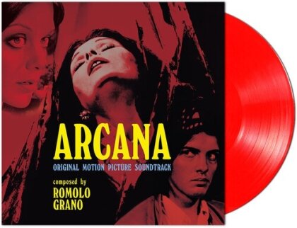 Romolo Grano - Arcana - OST (Limited Edition, Clear Red Vinyl, LP)