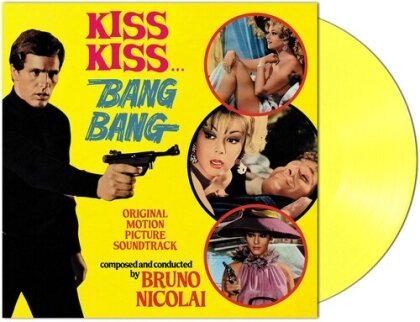 Bruno Nicolai - Kiss Kiss Bang Bang - OST (Limited Edition, Yellow Vinyl, LP)