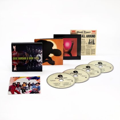Eric Burdon & War - The Complete CD Collection (Rhino, 4 CD)