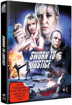 Sworn to Justice (1996) (Wattiert, Limited Edition, Mediabook, Blu-ray + DVD)