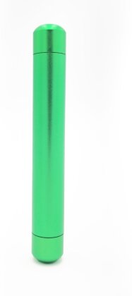 Smellproof Metal Tube 2.0 Green 12 x 1.8 cm