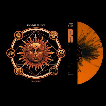 Employed To Serve - Fallen Star (Orange Black Splatter Vinyl, LP)