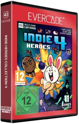 Blaze Evercade Indie Heroes Collection 4 Cartridge