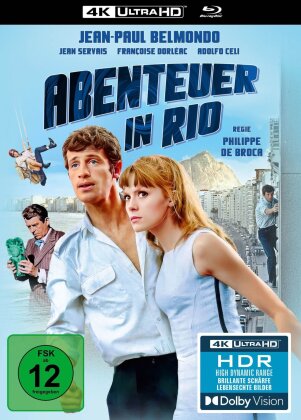 Abenteuer in Rio (1964) (Limited Collector's Edition, Mediabook, 4K Ultra HD + Blu-ray)