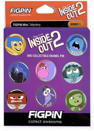 Figpin Mystery Mini Pin Inside Out 2 S1 1 Pin - Figpin Mystrey Mini Pin Inside Out 2 S1 1 Pin