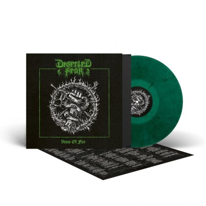 Deserted Fear - Veins Of Fire (Limited Edition, Green Transparent Vinyl, LP)