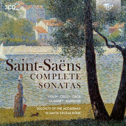 Camille Saint-Saëns (1835-1921) & Mauro Tortorelli - Complete Sonatas (3 CD)