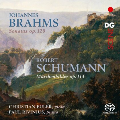 Johannes Brahms (1833-1897), Robert Schumann (1810-1856), Christian Euler & Paul Rivinius - Sonatas Op. 120 Arr. Viola & Schumann: Maärchenbild (Hybrid SACD)