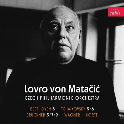 Czech Po, Ludwig van Beethoven (1770-1827), Anton Bruckner (1824-1896), Lovro von Matacic & Czech Philharmonic Orchestra - Lovro Von Matacic & Czech Philharmonic Orch (6 CD)