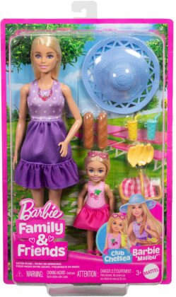 Barbie Malibu and Chelsea 2er Pack Spielset