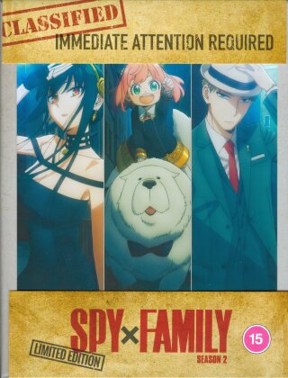 Spy x Family - Season 2 (Limited Edition, 2 Blu-rays + 2 DVDs)