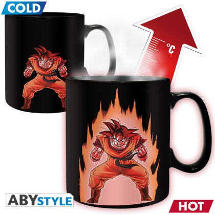 DRAGON BALL-Mug Heat Change-Goku