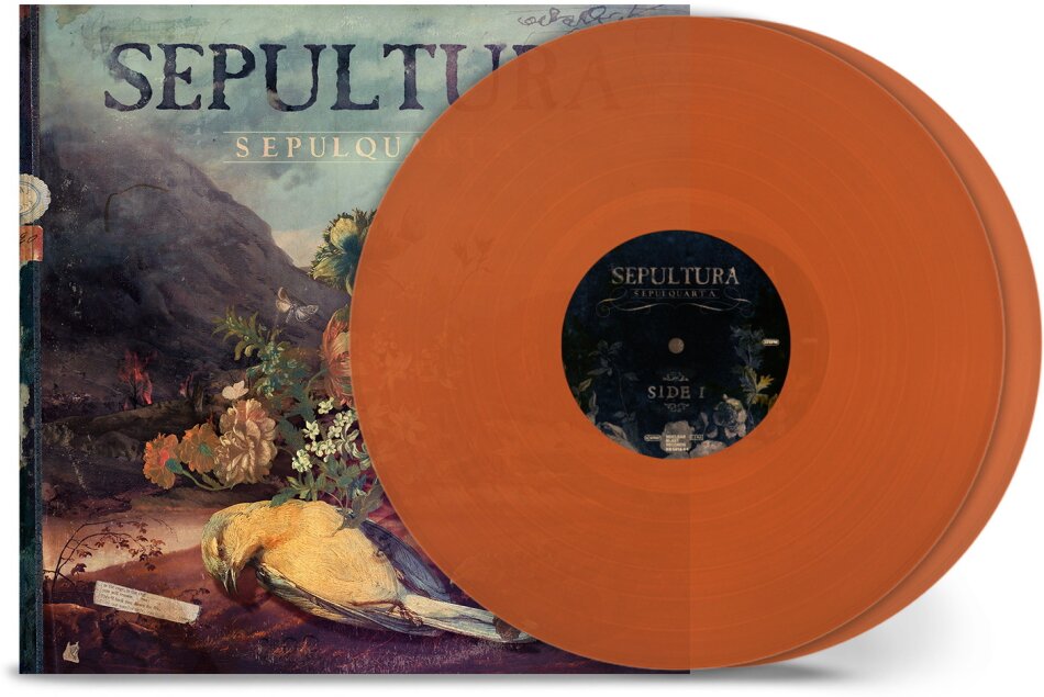 Sepultura - SepulQuarta (2025 Reissue, Nuclear Blast, Transparent Orange Vinyl, 2 LPs)
