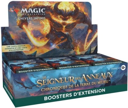 Magic: The Gathering - Display de Boosters d'extension Le Seigneur des Anneaux : Chroniques de la Terre du Milieu (30 Boosters)