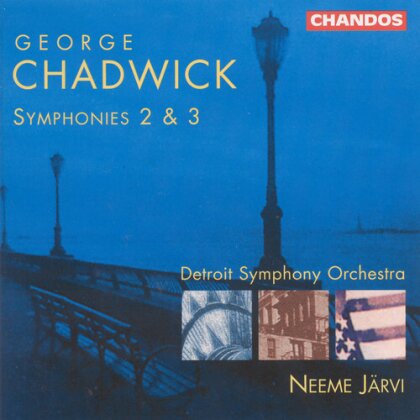 Detroit Symphony Orchestra, George Chadwick (1854-1931) & Neeme Järvi - Symphony 2 / Symphony 3