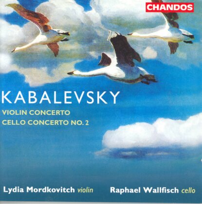 Dimitri Kabalewsky (1904-1987), Bryden Thomson, Lydia Mordkovitch, Raphael Wallfisch & London Philharmonic Orchestra - Violin Concerto / Cello Concerto